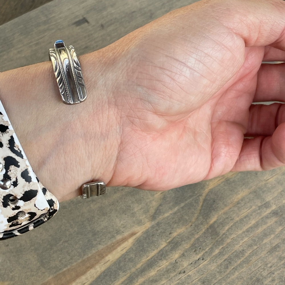 Silver Cuff Bangle - image 3